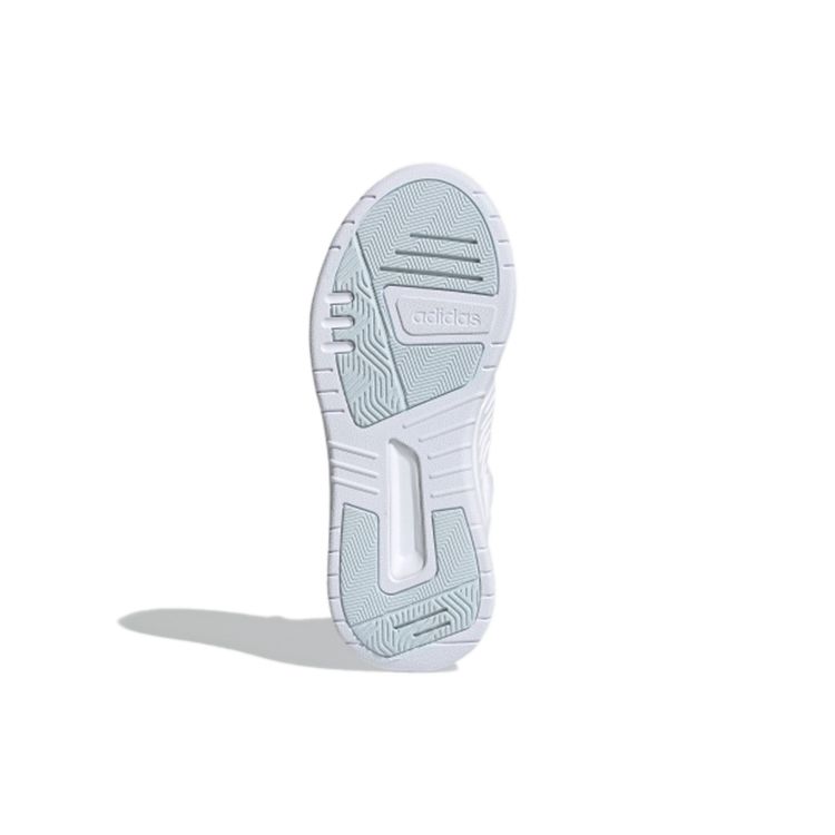 Adidas Neo Play9tis 2 Comfortable Casual Durable Mid-Top Skate Shoes Women Sneakers White Silver Pink FZ1043
