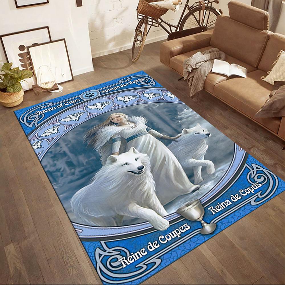 Gothic Style Carpet Perfect for Outdoor Study Room Dormitory Game Room Anti-slip Rug Office Home Decor Birthday/Christmas Gift