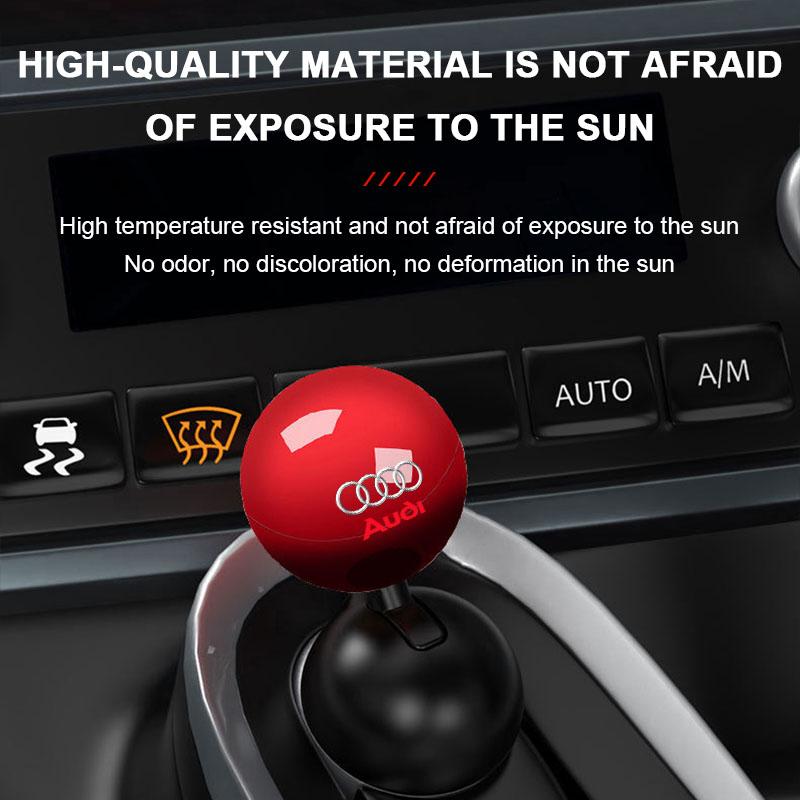 1Pcs Car Logo Push Start Button Lever Creative Protective Cover For Audi B9 B8 B7 B5 B6 A1 A7 A8 Q2 Q3 Q5 Q7 A3 8P 8V 8L A5 A6 C6 C5 C7 TT 2015-2021