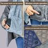 USB Rechargeable Heating Blanket Portable Heated Cape Electric Blanket with 3 Heat Levels 10 H Auto Shut-Off Overheat Protection for Back Neck