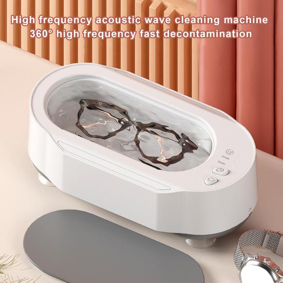 

Ультразвуковой очиститель ювелирных изделий Yousheng с 3 режимами времени, большая емкость, высокая частота, 45 кГц, 15 Вт, многофункциональная машина для чистки