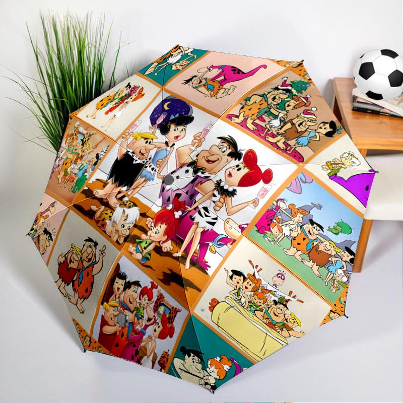 The Croods Players Adventure Umbrella Folding umbrella, automatic umbrella 8-Frame for Travel, camping Use Gift for Halloween Christmas