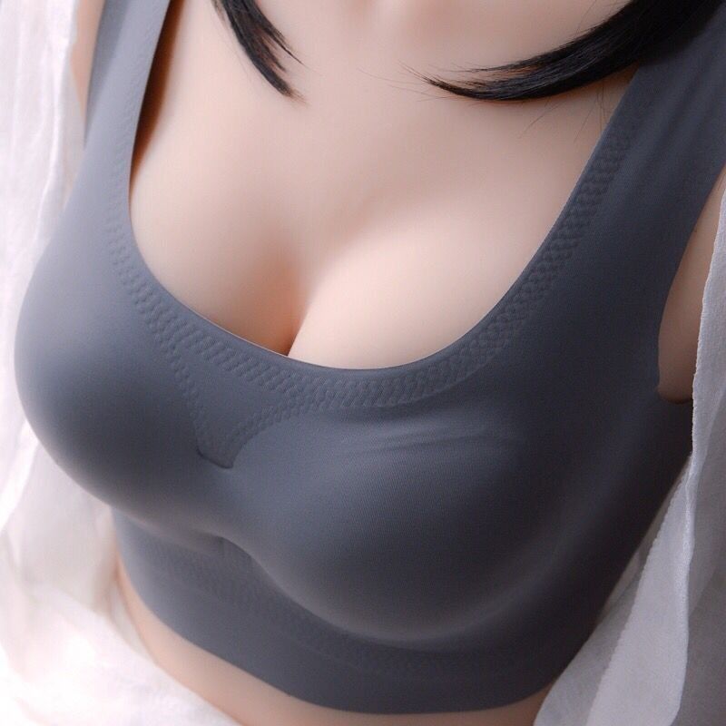 Women Bras Seamless  Invisible Cotton Brassiere Breathable Underwear Wireless with Pads Push Up Bra