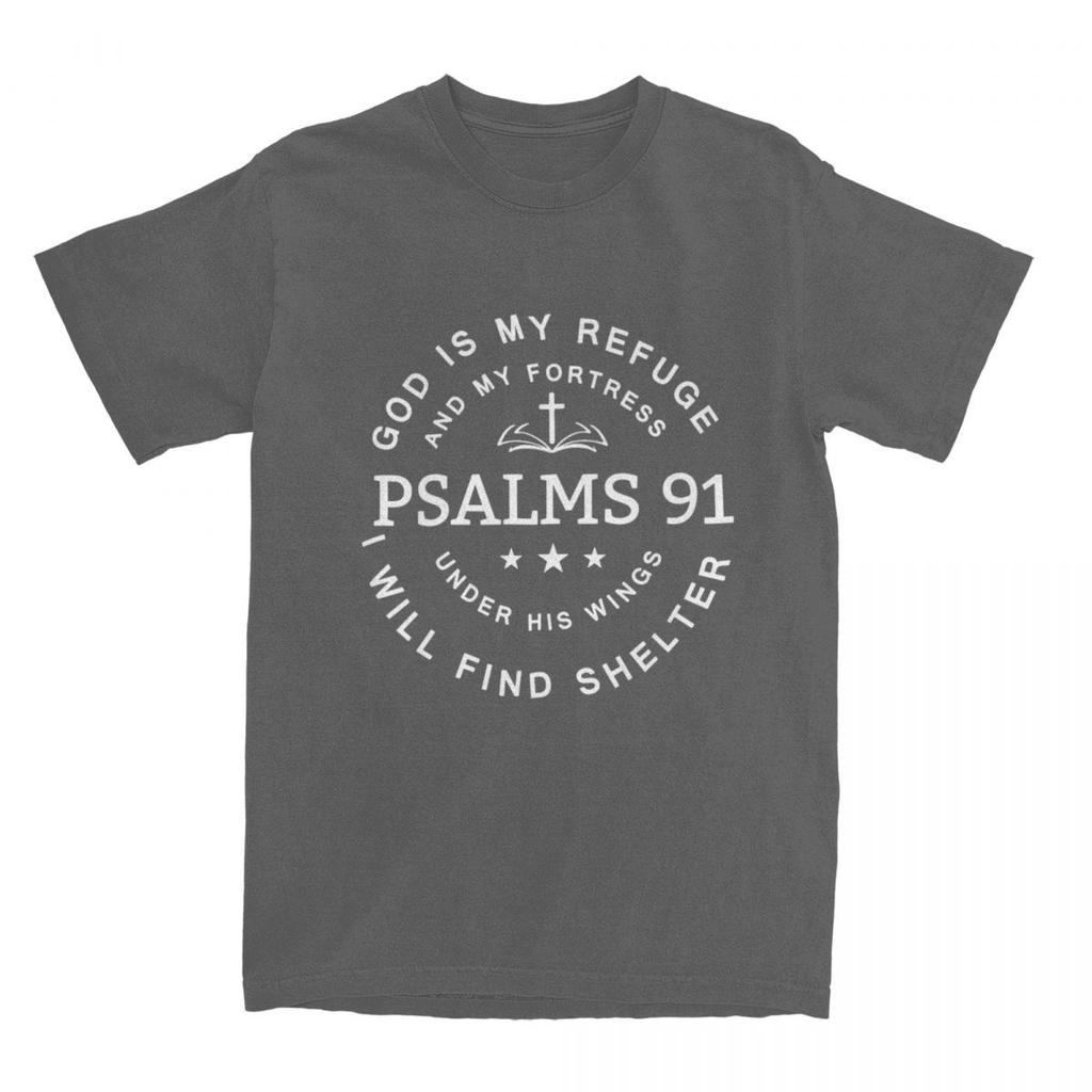Bible Gateway Psalm 91 Herren Damen T-Shirts Christus Accessoires Mode T-Shirt 100% Baumwolle Grafik