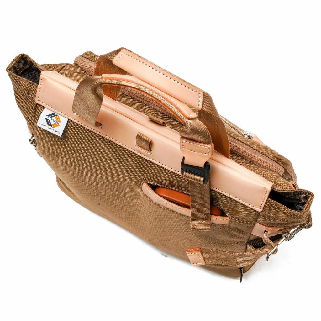 ASSOB Exclusive Ballistic Nylon-Magnet Tote Golf Series Mini Tote, Size F (Black), Black