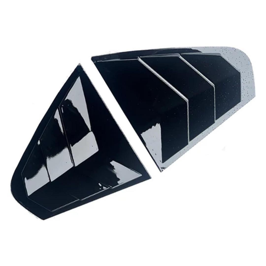 

Для Volkswagen Jetta MK6 2012-2018 Задняя жалюзи на окно автомобиля Боковая крышка-жалюзи Накладка Наклейка Вентиляционная накладка Совок Аксессуары из углеродного волокна