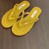 Flower Flats Women Slippers Beach Sandals Clip Toe Flip Flops Shoes Woman Summer 2025 Trend Casual Sandals Fad Comfort Slides