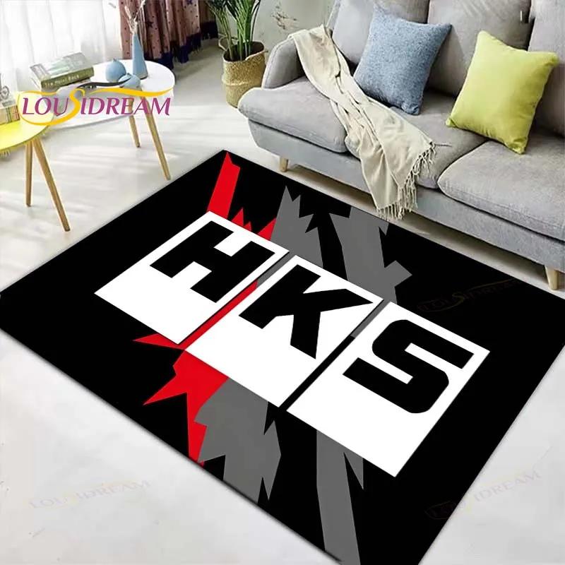 Fashion H-HKS  logo Printed  Carpets Living Room Anti-Skid Area Rug Kids Bedroom Mats Yoga Mat Large Carpet Decor