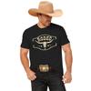 Vikkbiss Unisexs Western Cowboy Rodeo T Shirt Vintage Cow Skull Boho Country Concert Music Tops Vintage Comfortable