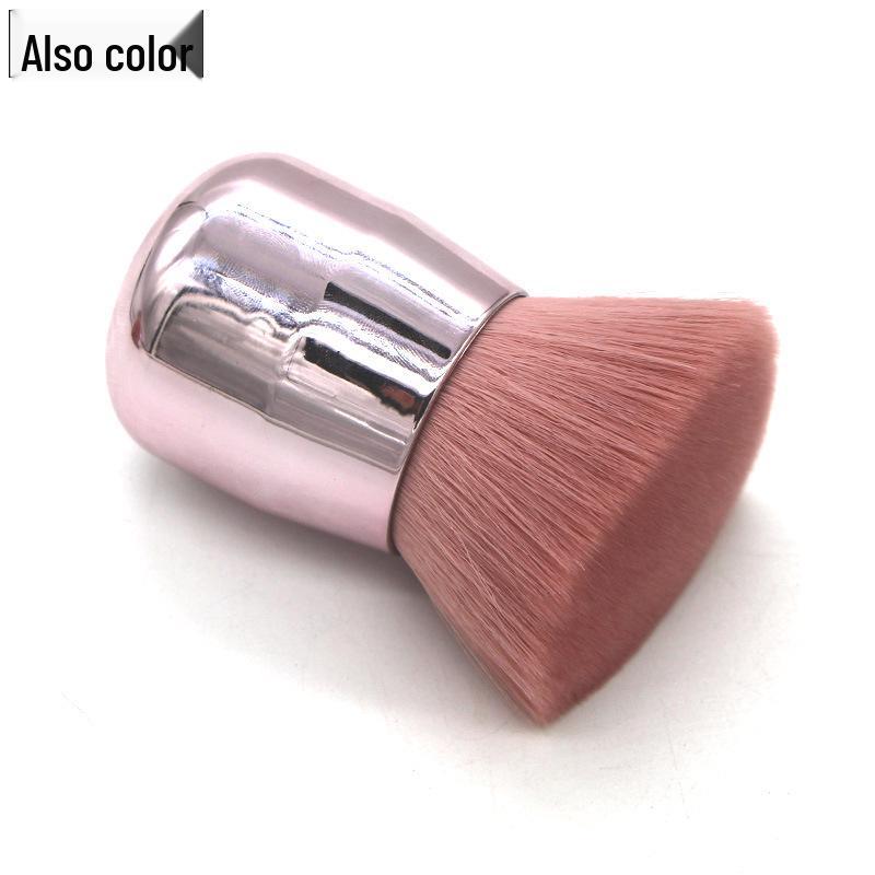 Portable Retractable Makeup Brush with Lid - Large Powder Blush Brush