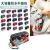 2023 Waterproof Women's Three-layer Zipper Coin Wallet Cosmetic Bag Canvas Women Purse Clutch Women's Purse Best Phone Wallet