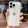 Phone Case For iPhone 17 Air 16 15 14 7 8 Plus 13 12 11 Pro Max Clear Bumper Hard Silicone Luxury Transparent Shockproof Cover