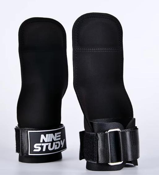 Fitness Pull-up Assist Belt Pull-up Wrist Grip Belt Wrist Support Gloves Push-pull Back Auxiliary Horizontal Bar Wrist Straps чёрный