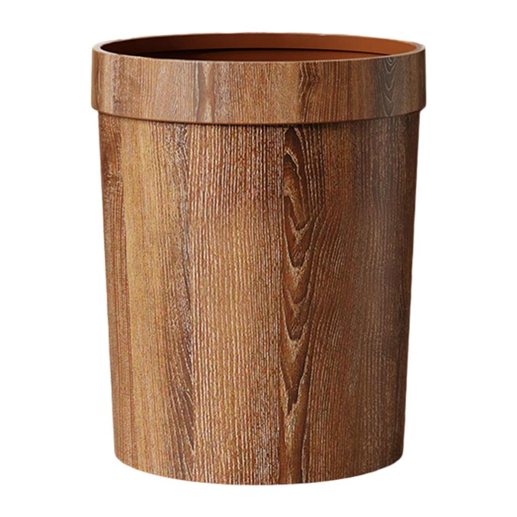 Trash Bin Garbage Basket, Household ,Reusable, Round Paper Basket, Garbage Container, Rubbish Bin for Home Dorm Room Kitchen