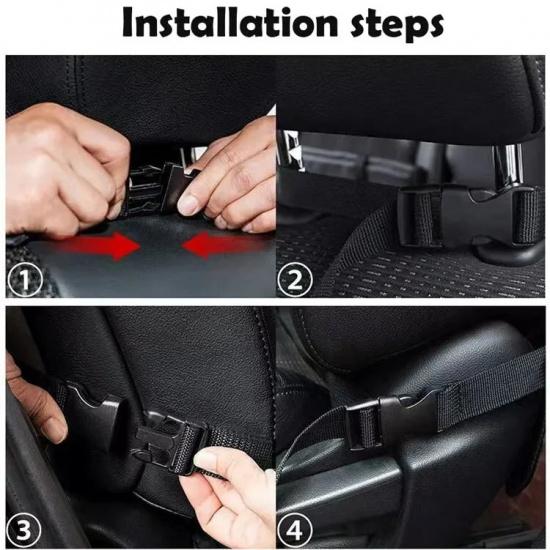 Autositz Aufbewahrungsorganizer Multifunktional Oxford Stoff Auto Rücken Mehrfachtasche Aufbewahrungstasche mit Touchscreen Tablet-Halter