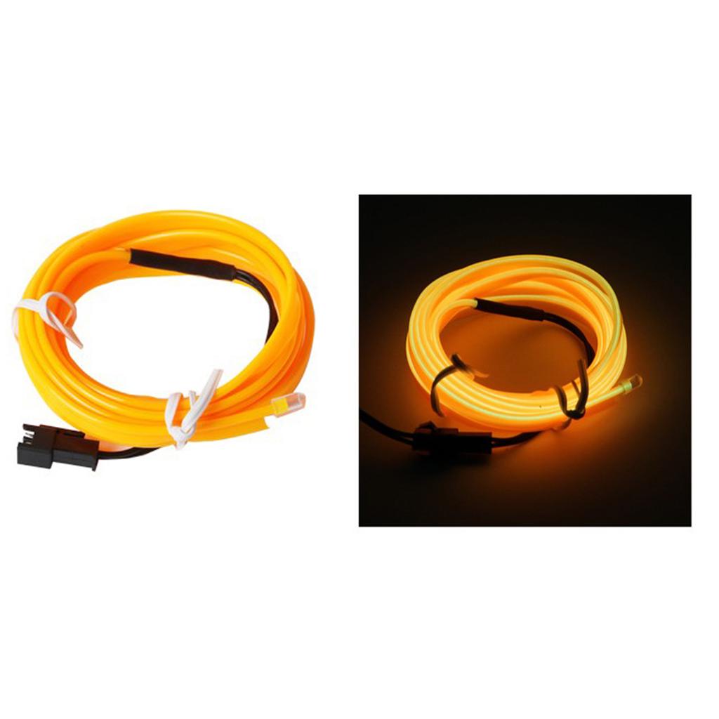 Car Led Strip Light Luminous 9.8ft Flexible Ambient Strip Lamp for Car Interior Decoration