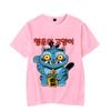 Cartoon Tiger KPop Demon Hunters Shirt Graphic Print T-shirts Women Men Short Sleeve Crewneck Tops Funny Korean Ulzzang Tshirts