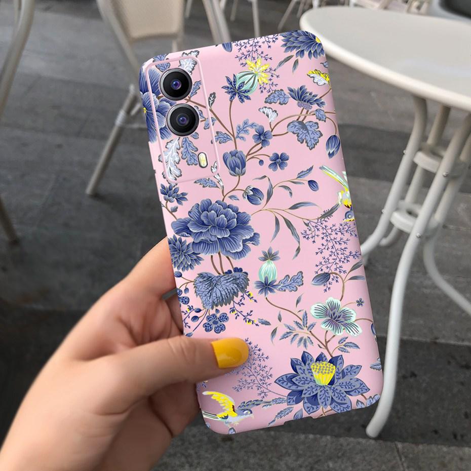 For Vivo Y53S 5G Case Vivo Y72 5G V2041 Phone Cover Silicone Cactus Soft Funda For Vivo Y52 Y 53s Y72 5G Sunflower TPU Bumper