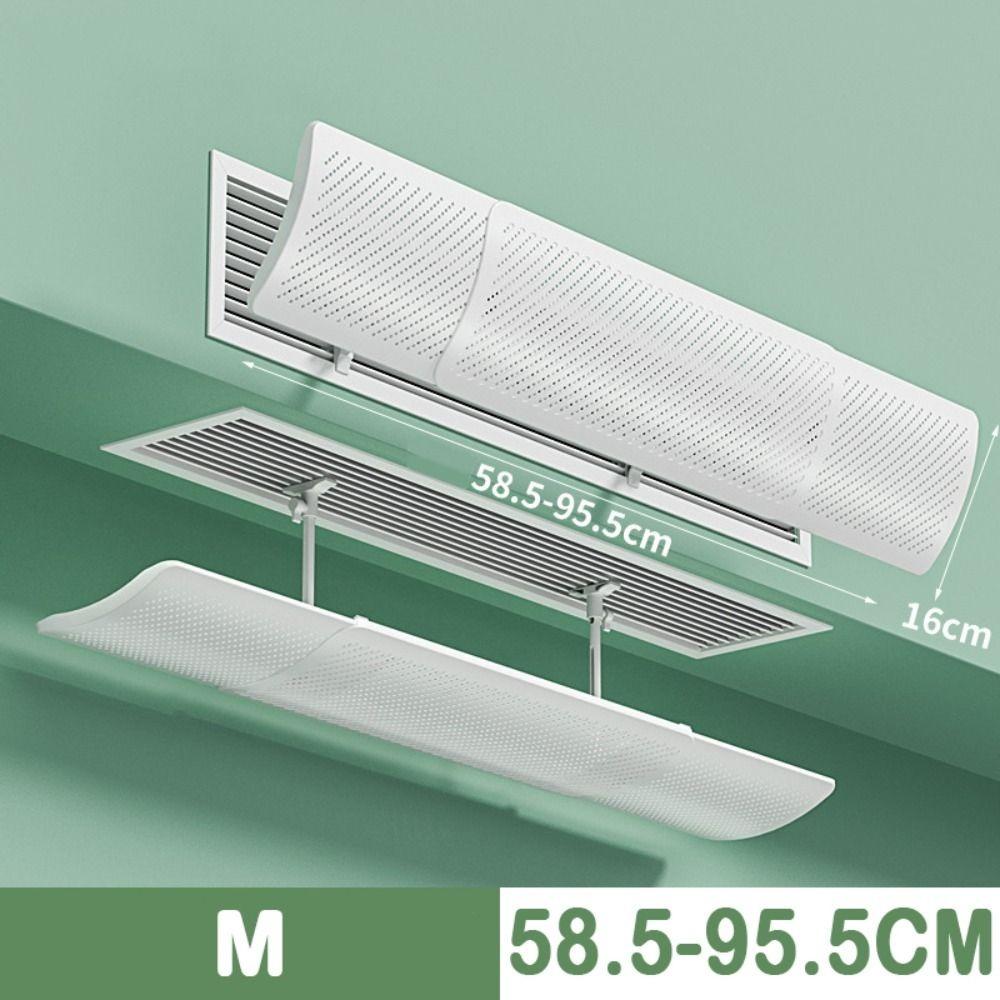 Adjustable Central Air Conditioning Windshield Wind Guide  for Central Air Conditioner