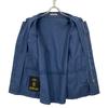 Corneliani CC COLLECTION CORNELIANI Blue Cotton Linen RESCA52 Field Jacket Jacket 52 blueUsed
