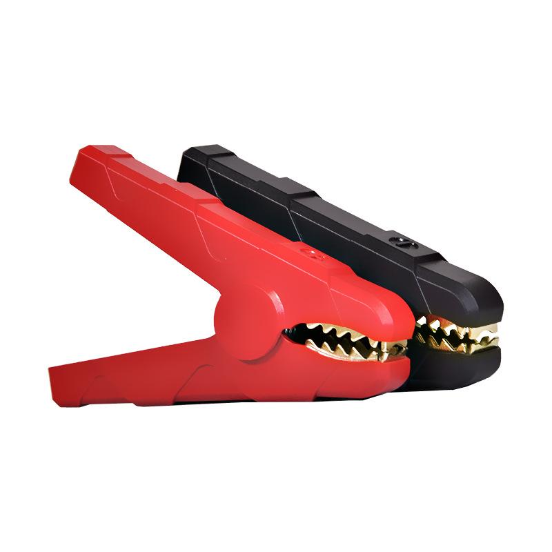 Pure Copper Alligator Clips: Large & Small Battery Charging Clips for Car Jump Start & Wire Connections