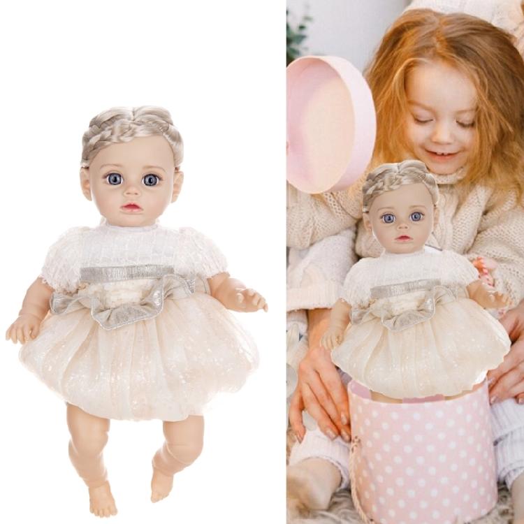 Authentic Looking 14inch Vinyls Baby Girl Doll for Collectors and Display Baby Doll for Educational Purposes