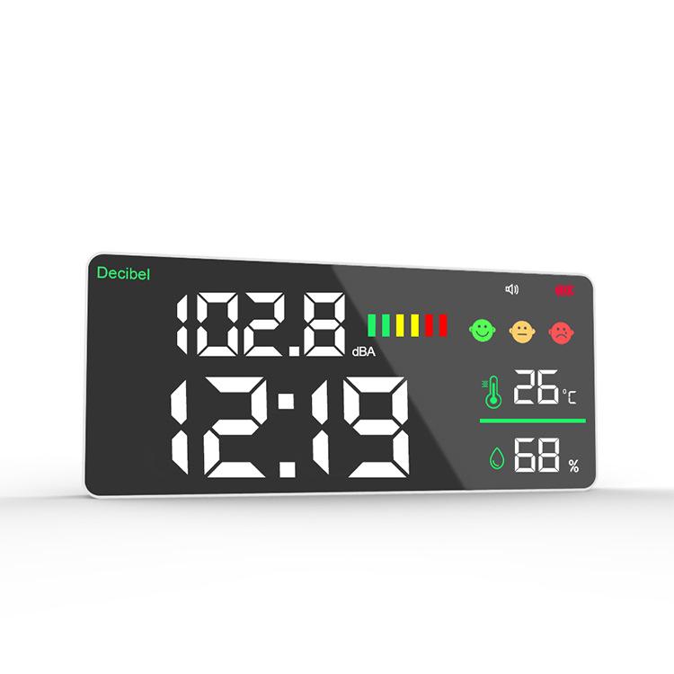 Wall-Mounted HD Sound Meter with Large Digital Display