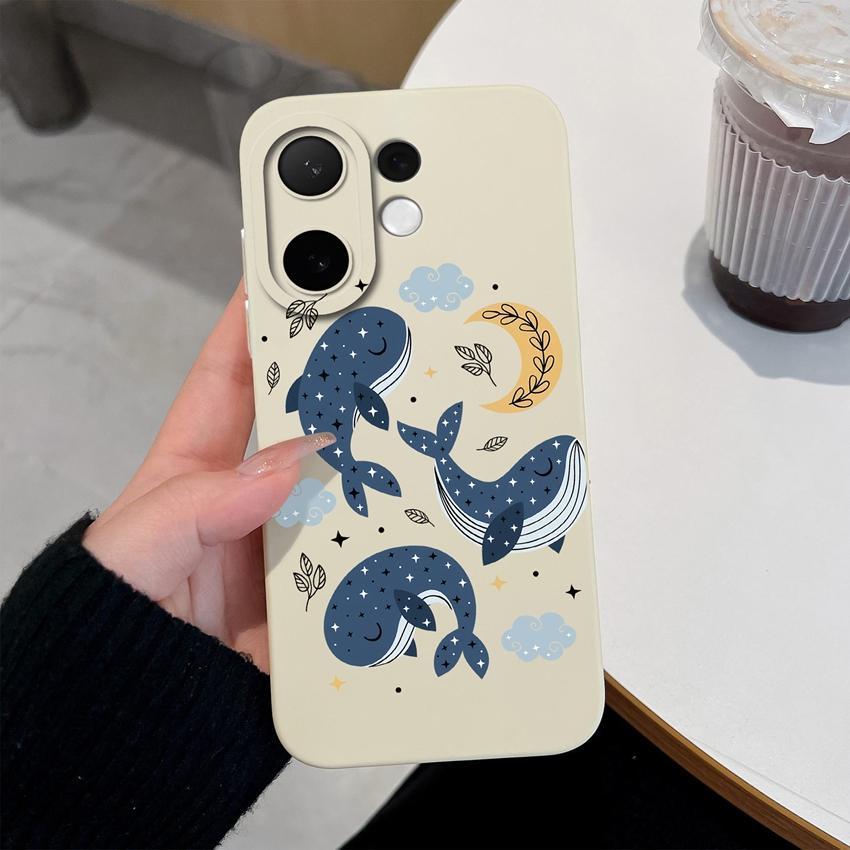 For Vivo V60 V50 V40 Lite V30 V20 SE V70 FE Phone Case Multicolor Hearts Full Protection Soft Smooth Liquid Silicone Housing For Vivo Shockproof Shell