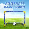 Indoor Outdoor Mini Folding Soccer Goal Net Plastic Football Post Frame Set Inflatable Kids Sport Toys For Indoor Outdoor Team Games