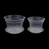 1Pc Orchid Pots With Plastic Tray Nursery Planter Planting Clear Holes Hydroponic Cup Container Plants Gardening Supplies