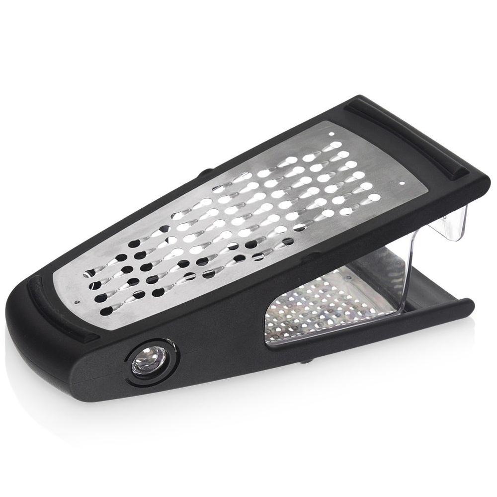 Steel kitchen grater with 24 cm container