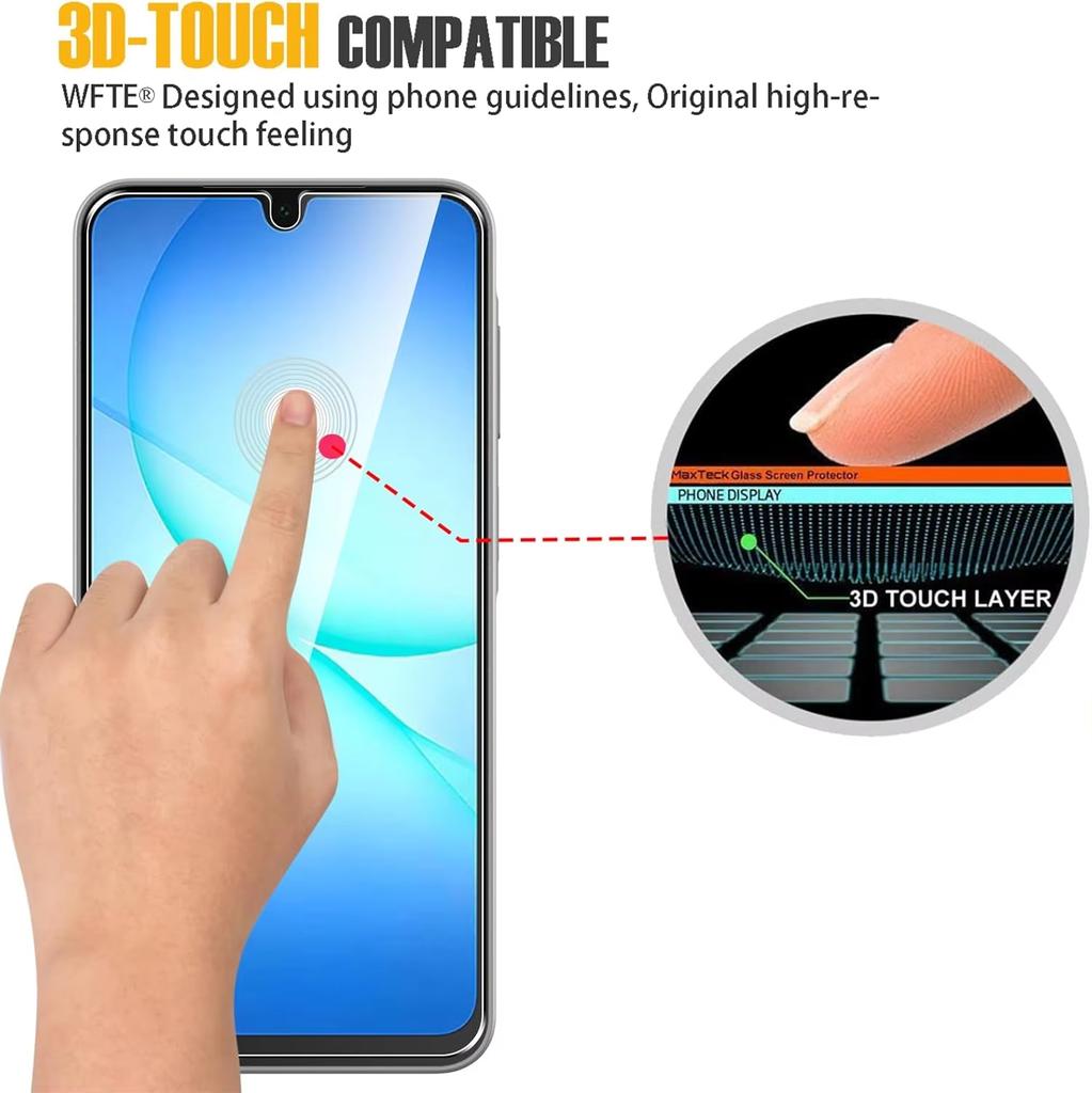 3pcs For Galaxy A07 Full Cover Tempered Glass For Samsung Galaxy A07 4G A07 5G Screen Protector Glass Film