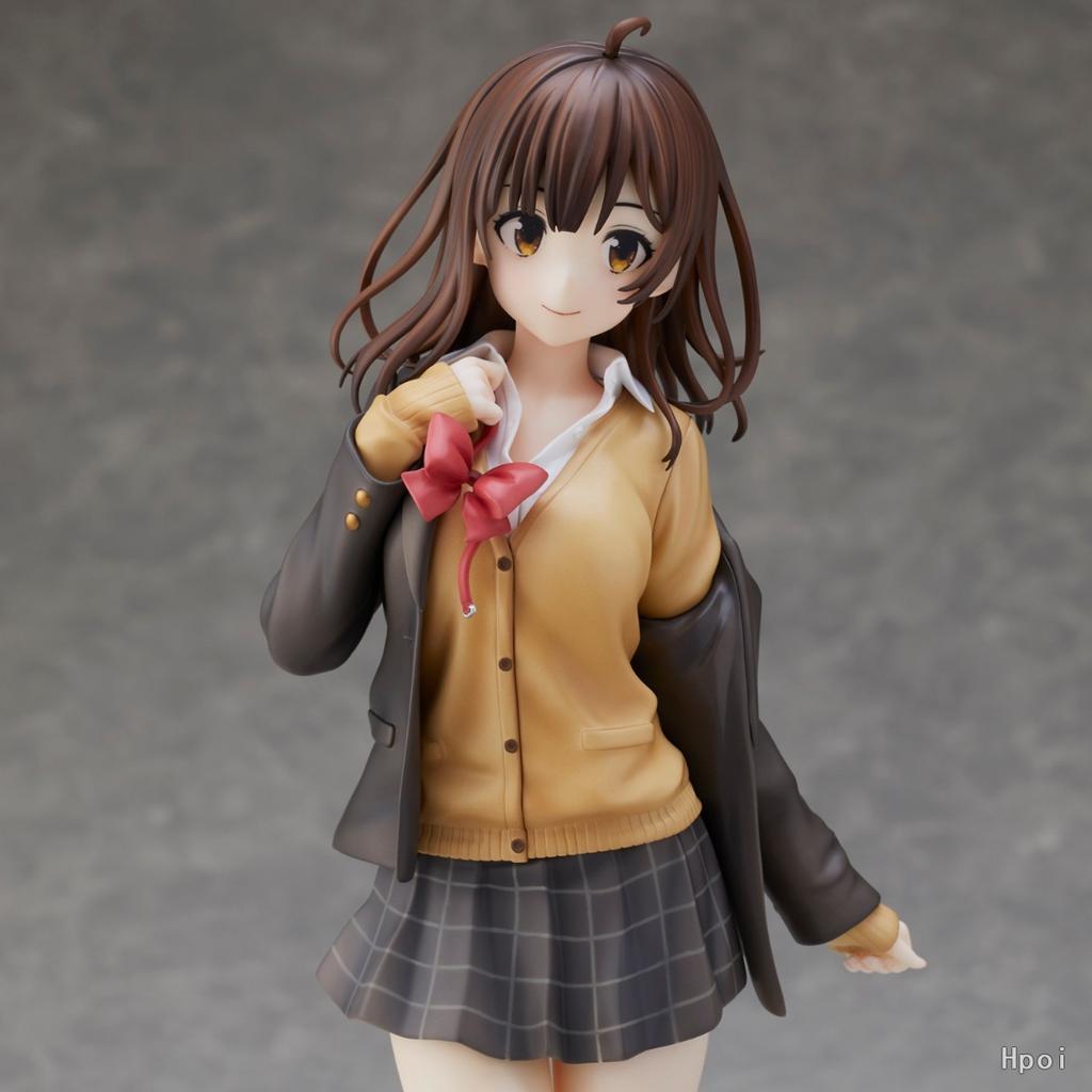 26cm Sayu Ogiwara Anime Mädchen Figur Ich habe mich rasiert und ein High-School-Ausreißer aufgenommen Ogiwara Sayu Actionfigur Erwachsenes Modell Puppe Spielzeug
