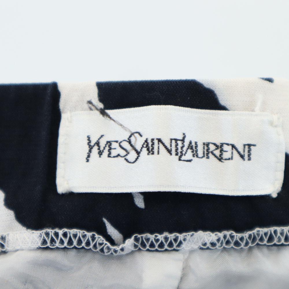 Yves Saint Laurent Zebramuster Knöchellang Weite Hose Nein. 9 Frauen gebraucht