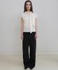 ANDNEEDS Den Wide Cotton Pants (Black)