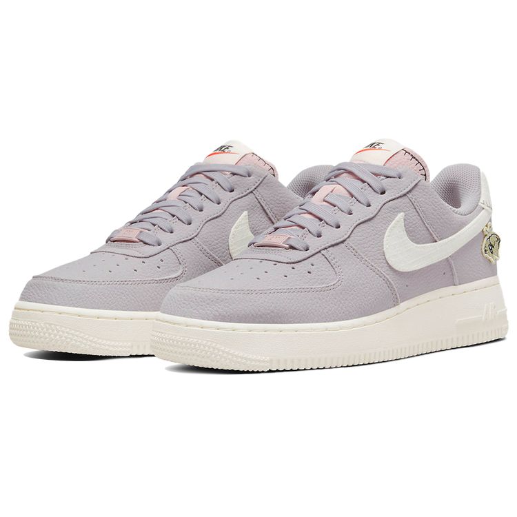 Nike Air Force 1 07 SE Air Sprung Women Sneakers Purple Amethyst-Ash Pink-Oxford DJ6378-500