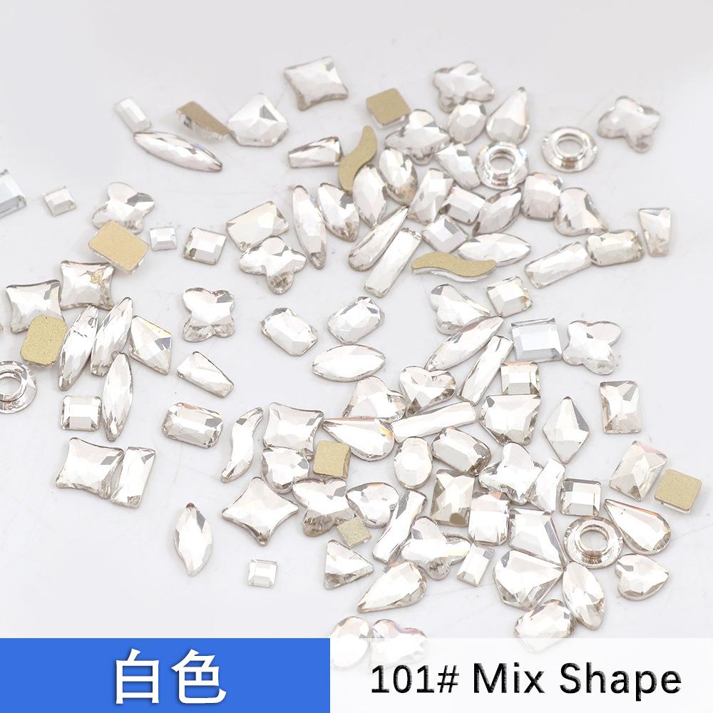 

Нейл-арт Aurora Diamond, теплый эльф с тем же шампанским, плоский дно, бриллиант особой формы, смешанный со 100 интернет-знаменитостями, используемыми в нейл-арте 100 pieces