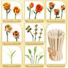 868PCS Rose Bouquet Building Blocks Eternal Flower Vase Bricks Home Decoration Girl Romantic Valentine's Day Gifts Kids DIY Toys