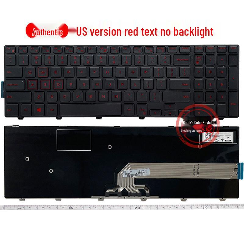 Compatible Dell Keyboard for Models 17-5748, 5749, 5755, 5758, 5759, P26E, 15-5557, 5478