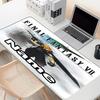 Custom Name Personalized Final Fantasy Pattern Mousepad, Laptop PC Desk Mat, Decorative Desk Mat for Home Keyboard Pad Gift