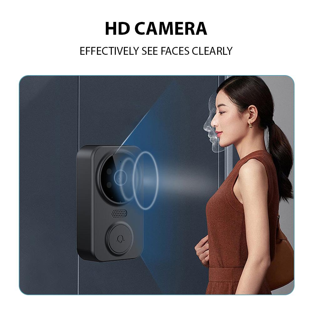 4.3 Inch IPS Screen 2.4G Wireless Visual Intercom Doorbell with Screen, Wireless Smart