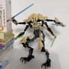 183pcs KSZ714 Star Action Figure assembly Toy Anime Robot Grievous With Lightsaber Hilt Combat Weapon Model Building Blocks Gift
