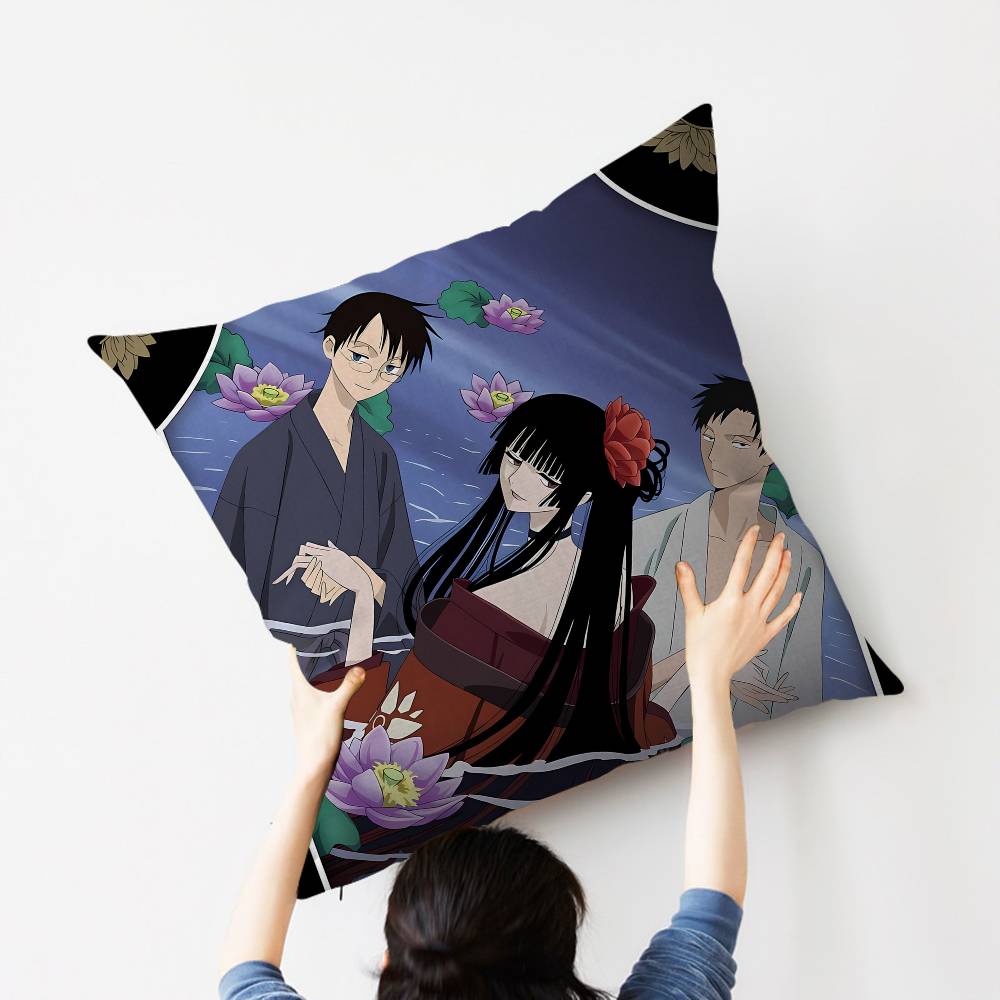 Anime xxxHolic Pillow Cover for Bedroom Room and Living Room Sofa Decorative Cushion Cover