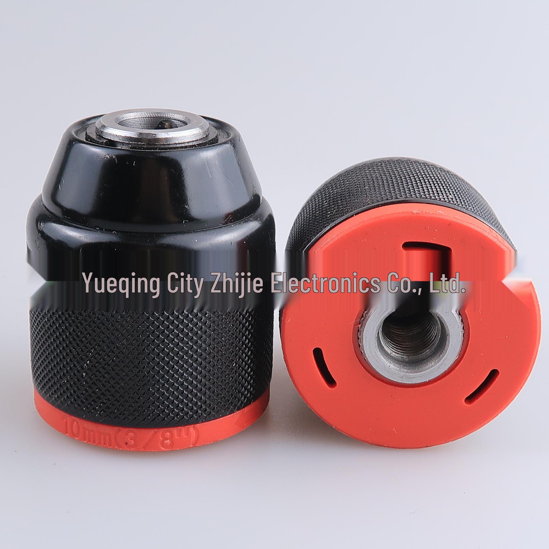 

All-Metal Self-Locking Ratchet Drill Chuck Holder with Large & Small Thread Interface чорний