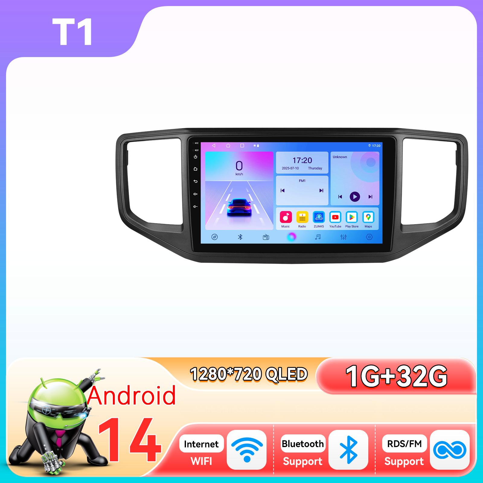 

Hizpo Snapdragon Android Video Player Intelligent Screen for Volkswagen VW Amarok 1 2017 - 2021 Multimedia Head Unit Car GPS Auto Radio Navigation T1 4Core 1G 32G