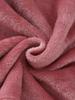 2-teiliges Set für Mädchen, Rosa, bestickte Schleife, Langarm-Oberteil und Hose mit Schleifenmuster, Winter-Flanell-Pyjama-Set, Fee-Feiertags-Nachtwäsche für Kinder