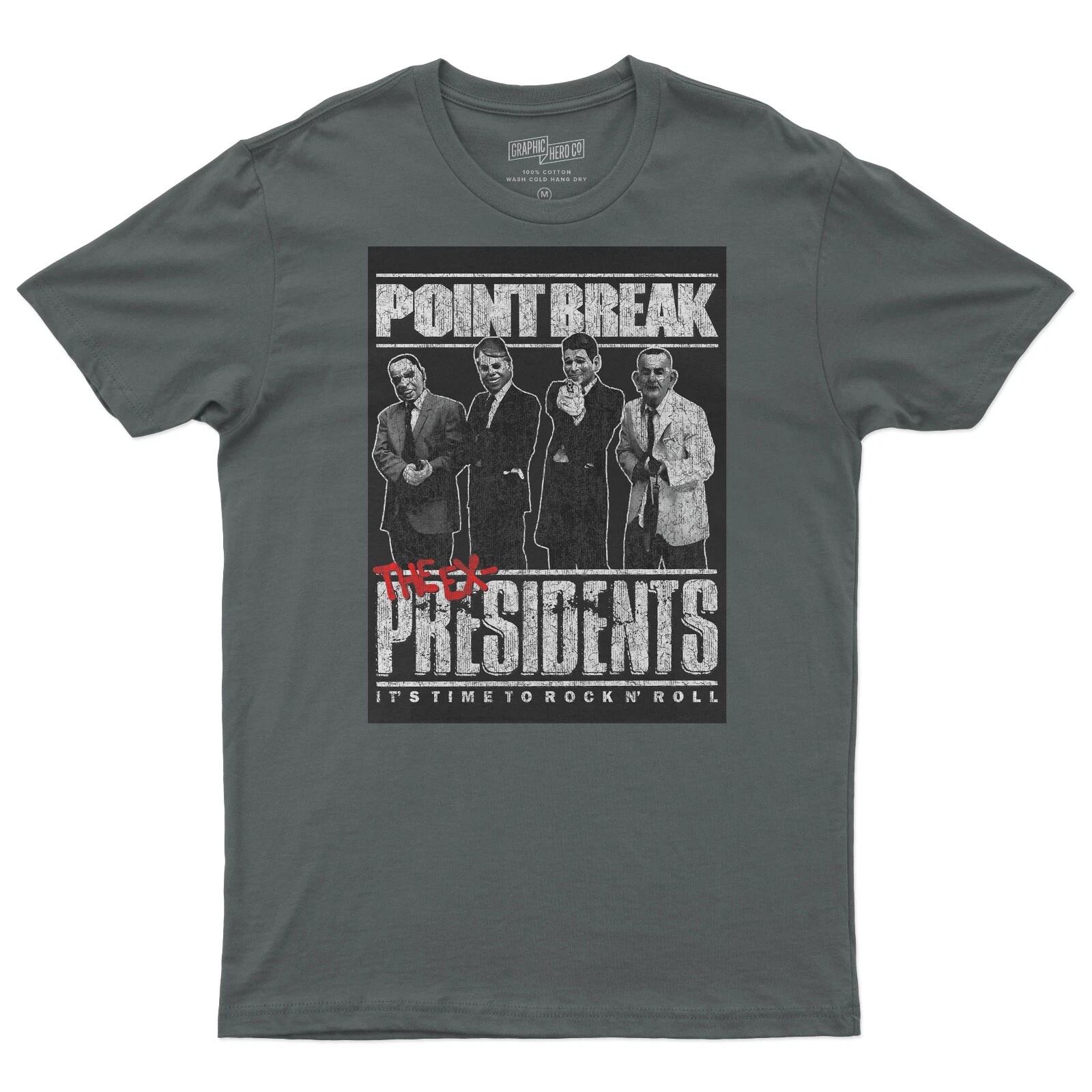 

Film Movie Retro Horror Birthday Halloween Funny T Shirt For Point Break Fans 4XL