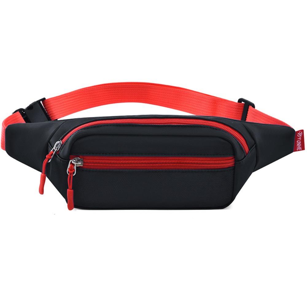 

Leisure Large Capacity Women s Chest Bag Wear-resistant Black White Blue Crossbody Bag Lightweight Sports Sling Bag Running чёрный