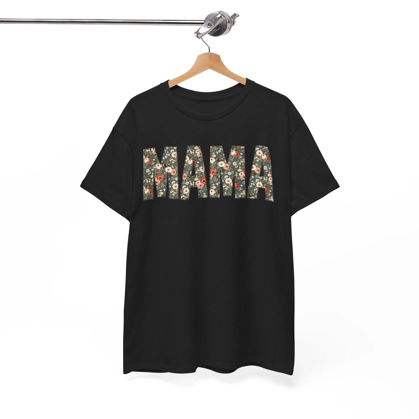 

Mama Floral T-Shirt - Trendy Flower Tee for Free Spirits & Hippie Vibes 3XL