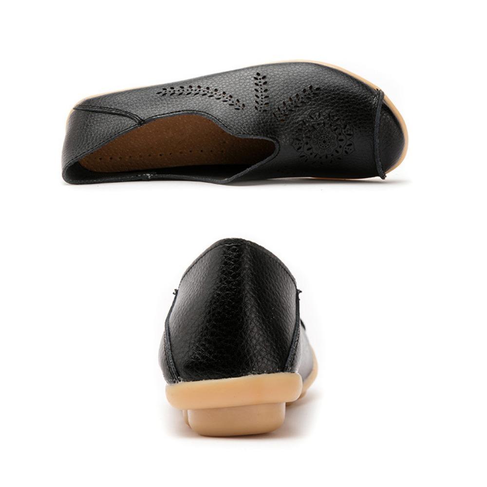 Summer Women's Flat Shoes Single Shoes Bean Shoes